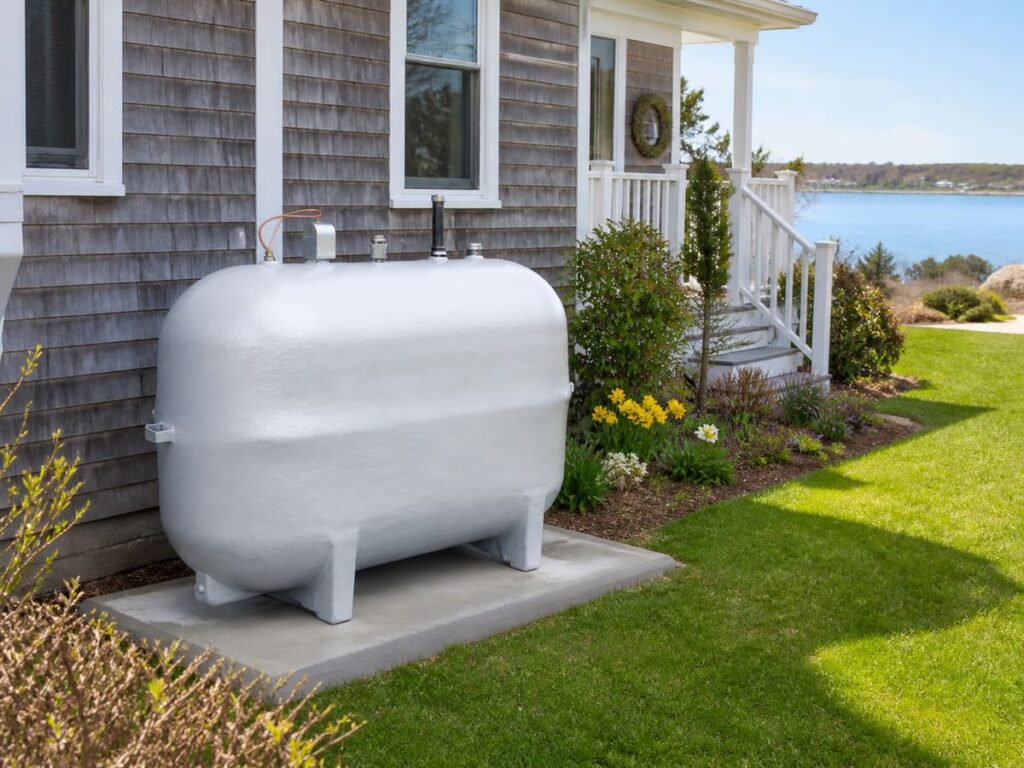 Outdoor Oil Tank
